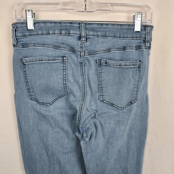 Buffalo David Bitton Aubrey Jeans Women's 4 / 27 Blue Mid Rise Super Soft Grazer - Picture 7 of 16